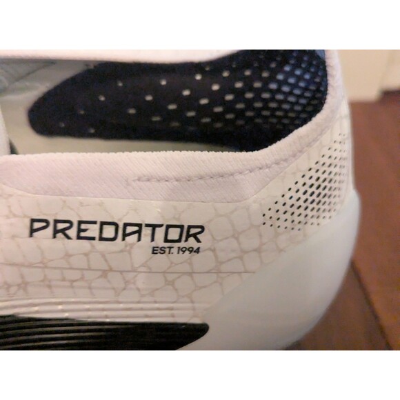 Adidas Predator 25 Elite SG Men\'s Size 12 Soccer Cleats White/Yellow NWT main image 5